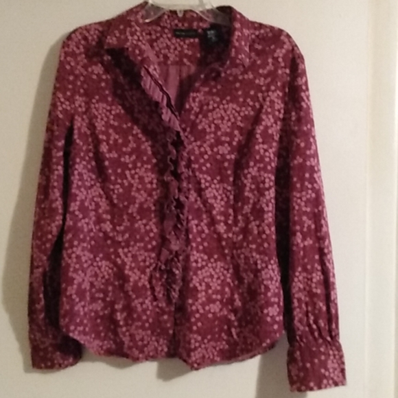 New York & Company Stretch Blouse - Picture 1 of 7